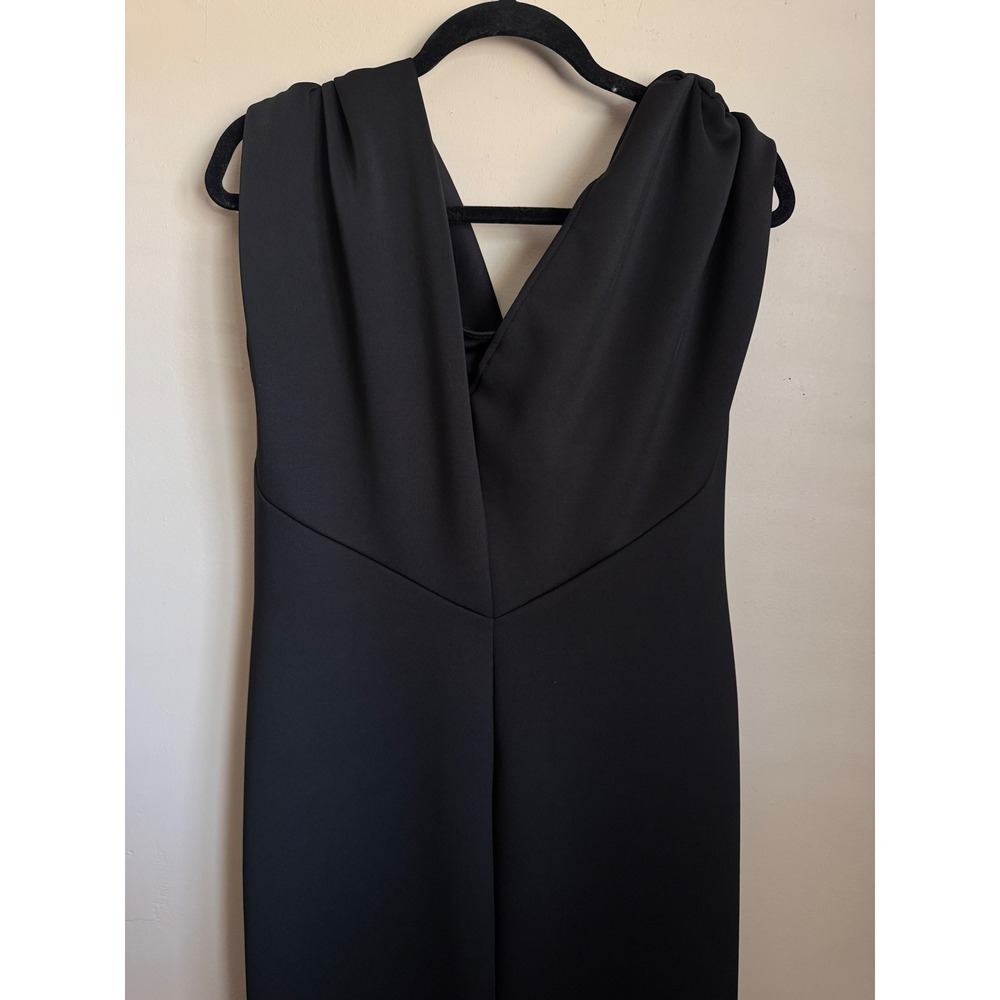 Unbranded Maxi Gown Women XL Black Excellent Cowl Neck Mermaid Formal Dress - Picture 7 of 11